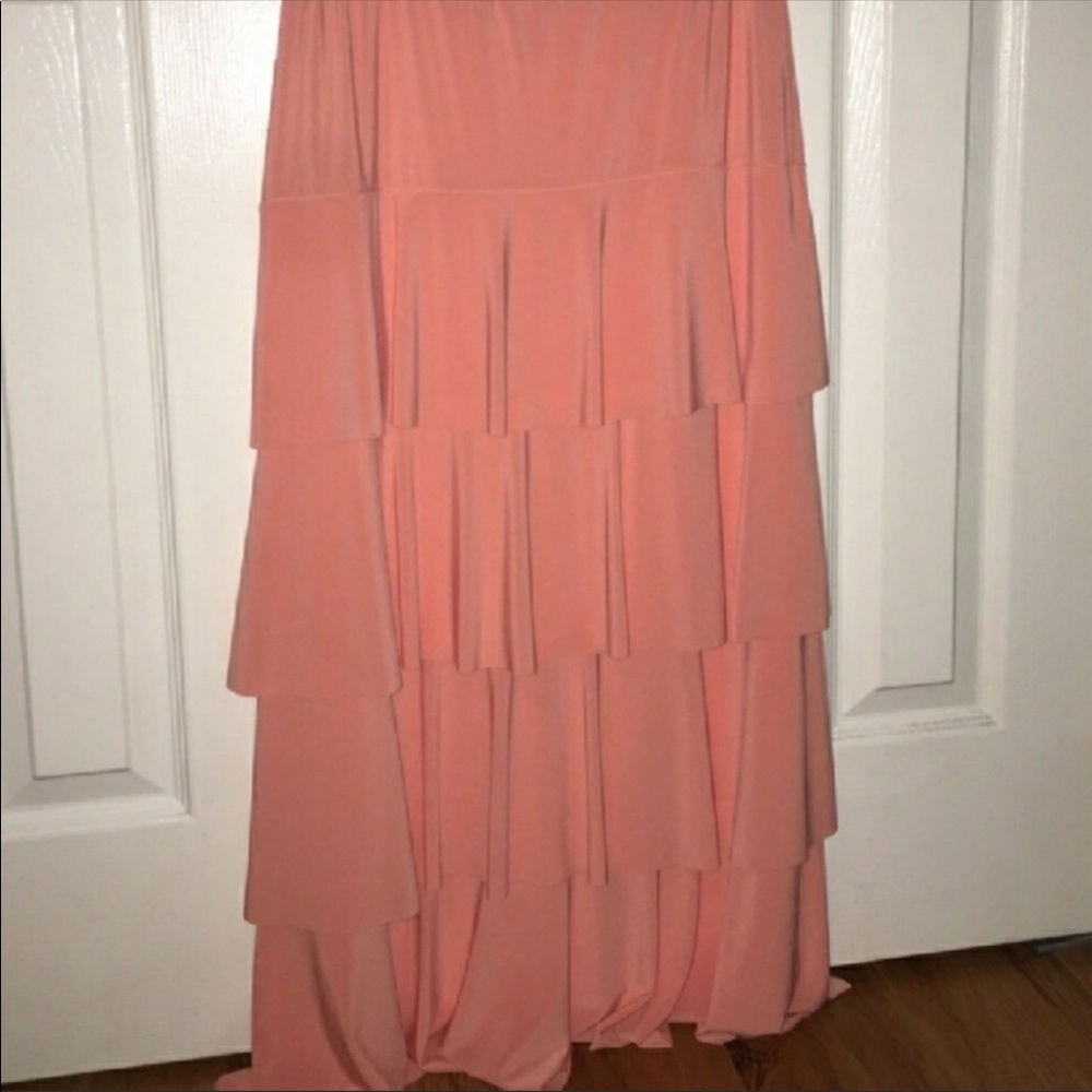 Coral Ruffled skirt